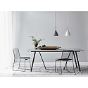 design for the people by Nordlux design for the people by Nordlux Pendant luminaire PURE 20, height 35cm, shade � 20cm, pendulum 300cm, E27, gray