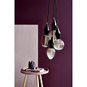 Nordlux Pendelarmatuur AUD E27 IP20, zwart 