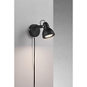 Nordlux Nordlux Wall spotlight ASLAK, GU10, black