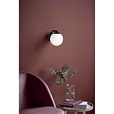 Nordlux Wall luminaire GRANT, height 16.4cm, shade � 14.5cm, E14, black