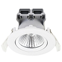Plafondinbouwarmatuur FREMONT rond, draaibaar IP23