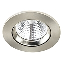 Nordlux Plafondinbouwarmatuur FREMONT rond, draaibaar IP23, zilver