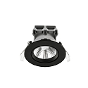 Plafondinbouwarmatuur FREMONT set van 3 IP23, zwart