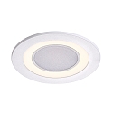 Nordlux Inbouwarmatuur CLYDE 8 3-voudig, plat, ring vorm IP20, wit dimbaar 5,5W 400lm 4000K 120� 120� CRI 80