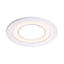 Nordlux Inbouwarmatuur CLYDE 8 3-voudig, plat, ring vorm IP20, wit dimbaar 5,5W 400lm 4000K 120� 120� CRI 80