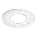 Nordlux Inbouwarmatuur CLYDE 8 3-voudig, plat, ring vorm IP20, wit dimbaar 5,5W 400lm 4000K 120� 120� CRI 80