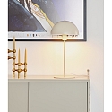 Nordlux table lamp ELLEN 20 half round, with switch, with lamp socket E14 IP20, beige 