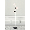 Nordlux Floor lamp LILLY, E14, IP20, glass opal white, black