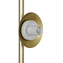 Nordlux floor lamp LILLY E14 IP20, brass 