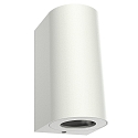Wandarmatuur voor buitenshuis CANTO MAXI 2 GU10 IP44, helder, wit