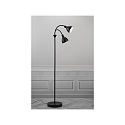 Nordlux Nordlux Floor lamp RAY, 2 flames, E14, IP20, black