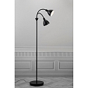 Nordlux Nordlux Floor lamp RAY, 2 flames, E14, IP20, black