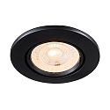 Nordlux Inbouwarmatuur MIXIT PRO GU10 IP23, zwart mat dimbaar