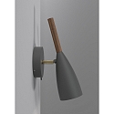 Nordlux Wandarmatuur PURE GU10 IP20, grijs