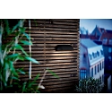 design for the people by Nordlux Wandarmatuur voor buitenshuis FRONT 26 IP44, zwart 