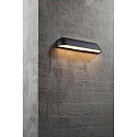 design for the people by Nordlux Wandarmatuur voor buitenshuis FRONT 36 IP44, zwart 