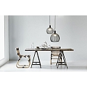 design for the people by Nordlux Pendelarmatuur AVER 40 E27 IP20, zwart 
