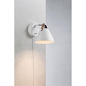 design for the people by Nordlux Wandarmatuur STRAP 15 GU10 IP20, wit