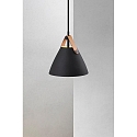 design for the people by Nordlux Pendelarmatuur STRAP 16 GU10 IP20, zwart