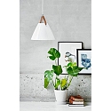 design for the people by Nordlux Pendelarmatuur STRAP 27 E27 IP20, wit 