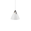design for the people by Nordlux Pendelarmatuur STRAP 27 E27 IP20, wit 