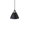design for the people by Nordlux Pendelarmatuur STRAP 27 E27 IP20, zwart 