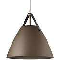 design for the people by Nordlux Pendelarmatuur STRAP 36 E27 IP20, beige, zwart 