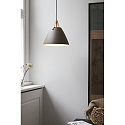design for the people by Nordlux Pendelarmatuur STRAP 36 E27 IP20, beige, zwart 