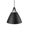 design for the people by Nordlux Pendelarmatuur STRAP 48 E27 IP20, zwart 