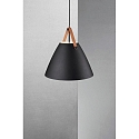 design for the people by Nordlux Pendelarmatuur STRAP 48 E27 IP20, zwart 