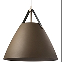 design for the people by Nordlux Pendelarmatuur STRAP 48 E27 IP20, beige, zwart 