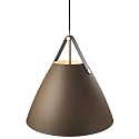 design for the people by Nordlux Pendelarmatuur STRAP 48 E27 IP20, beige, zwart 