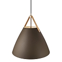 design for the people by Nordlux Pendelarmatuur STRAP 48 E27 IP20, beige, zwart 