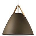 design for the people by Nordlux Pendelarmatuur STRAP 48 E27 IP20, beige, zwart 