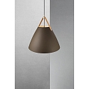 design for the people by Nordlux Pendelarmatuur STRAP 48 E27 IP20, beige, zwart 