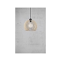 Nordlux Pendelarmatuur CHINO 30 E27 IP20, bruin, zwart 