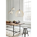 Nordlux Pendelarmatuur CHINO 40 E27 IP20, bruin, zwart 
