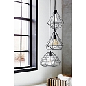 Nordlux Nordlux Pendant luminaire TEES, E27, IP20, black