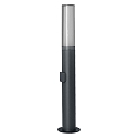 Staande armatuur voor buiten SMART+ FLARE MULTICOLOR RGB+W 60CM up, cilindrisch, RGBW, bedienbaar via WLAN / WIFI IP44, dimbaar