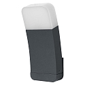 Wandarmatuur voor buitenshuis SMART+ WIFI CURVE WALL RGB+W RGBW, bedienbaar via WLAN / WIFI IP44, dimbaar