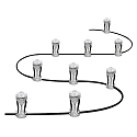 light chain SMART+ WIFI GARDEN DOT 9P RGB built-in version, RGB IP65, dimmable