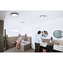 Ledvance wall and ceiling luminaire SMART+ WIFI ORBIS DISC 500MM TW tunable white, controllable via WLAN / WIFI IP44, dimmable