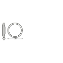 Ledvance Plafondarmatuur SMART+ ORBIS CEILING CIRCLE 460MM RGB + TW Tunable White, RGB, bedienbaar via WLAN / WIFI IP20, dimbaar
