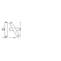 Ledvance wall luminaire SMART+ ORBIS CROSS 309X106MM TW rotatable, tunable white, controllable via WLAN / WIFI IP20, dimmable