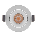 Ledvance Downlight SP ADJ P 8W 927 PS DIM IP20 WT draaibaar, met schakelaar, multipower, set terug IP20, wit