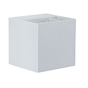 Paulmann Wall luminaire LED Cybo square, 2x3W, 8x8cm, white