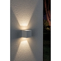 Paulmann Wall luminaire LED Cybo square, 2x3W, 8x8cm, white