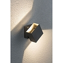 Paulmann Wall luminaire LED Cybo square, 2x3W, 10x10cm, white