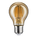 Paulmann Paulmann LED Vintage Lamp 6W, E27 gold, gold light, dimmable