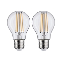 Paulmann Filamentlamp standaardvorm STANDARD LED A60 set van 2 E27 7W 806lm 2700K CRI >80 